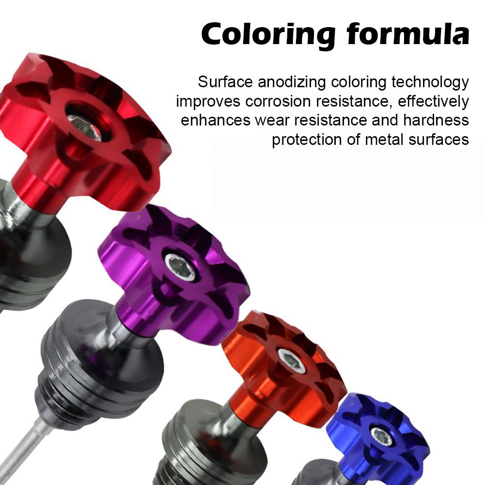 1pcs Scooter Motorcycle Engine Oil Dipstick Filler Plug Engine Crankcase Oil Level Gauge Plum Blossom Machine Oil Dipstick