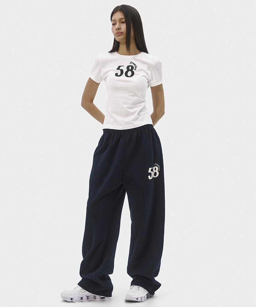 TAKEASY Women'S No. 58 Logo Short Sleeve (White)
