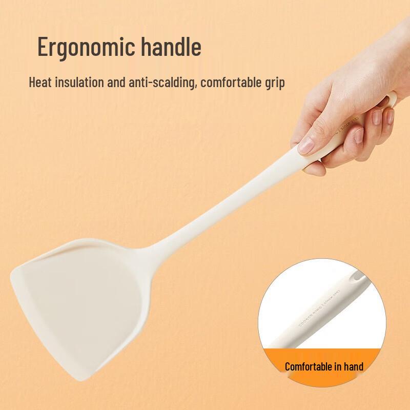 Chu Da Huang Silicone Spatula and Spoon Set