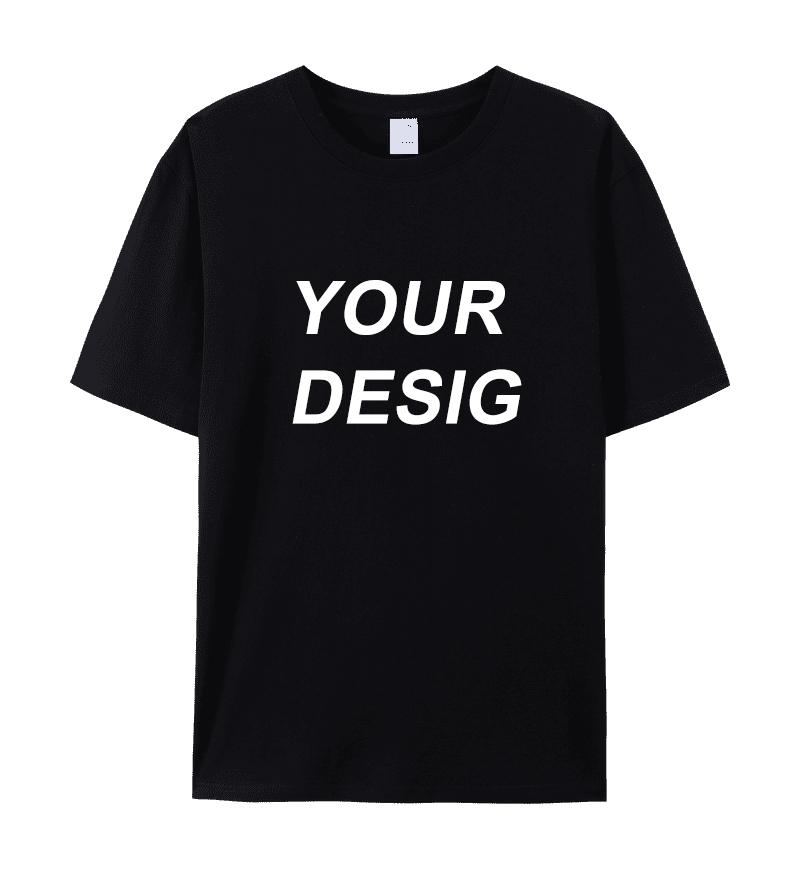 Premium Custom T Shirt 100 Cotton Diy Customize Printing Your Own Photo Photo Logo TShirt Tank Women Famliy Team Tee Shirt Gif