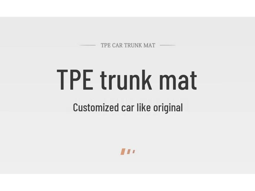 New 6-Seater TPE Trunk Mat for 2026 Tesla Model Y