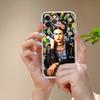 Fashion F-Frida K-KahlosS Phone Case For IPhone 11 13 16 12 17 14 15 Pro Max Plus Soft Clear Back Cover Coque