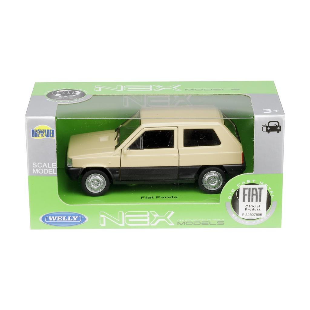 Model 1:34. FIAT Panda, kremowy
