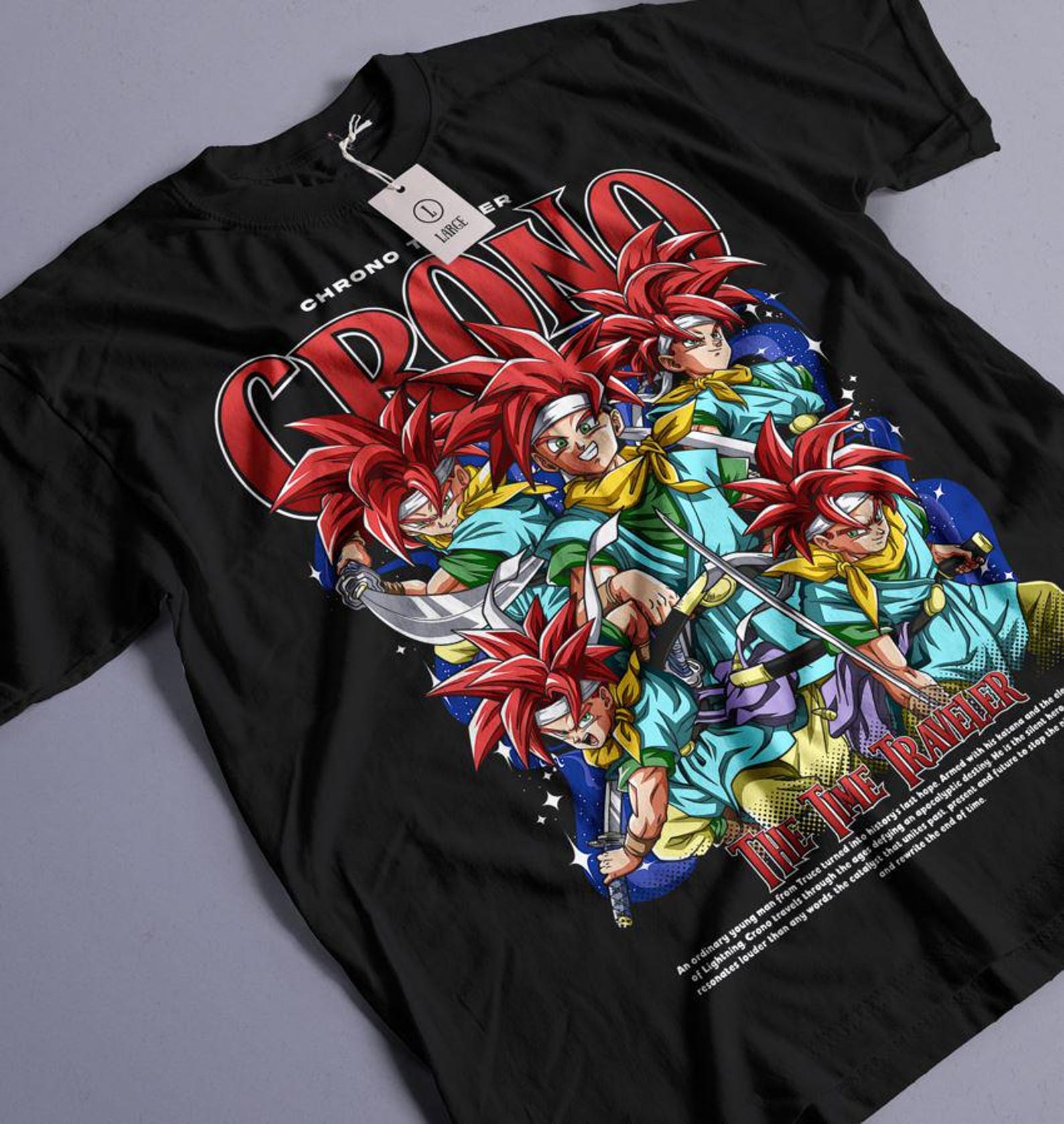 Chr0n0 Trigger Crono Premium Unisex T shirt L