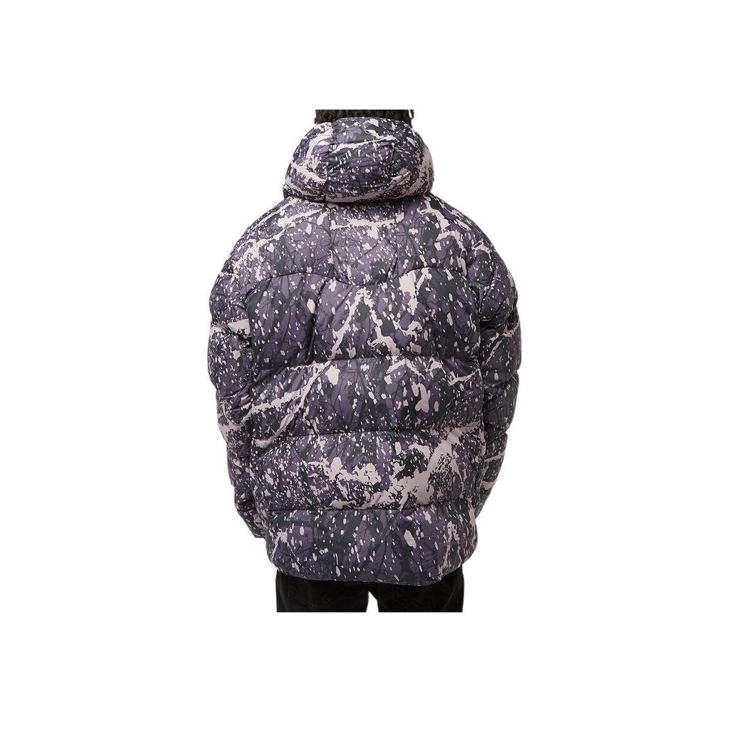 Nike Camouflageprint Capuchon Rits Lange Mouwen Jas Heren jassen Zwart HF0033-573