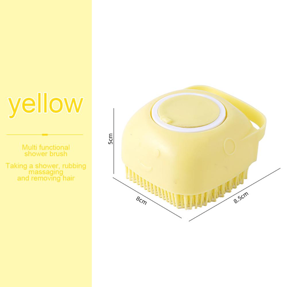 Multifunctional Pet Bath Gloves Soft Silicone Massage Brush for Dogs Cats Safe Bathing Accessories