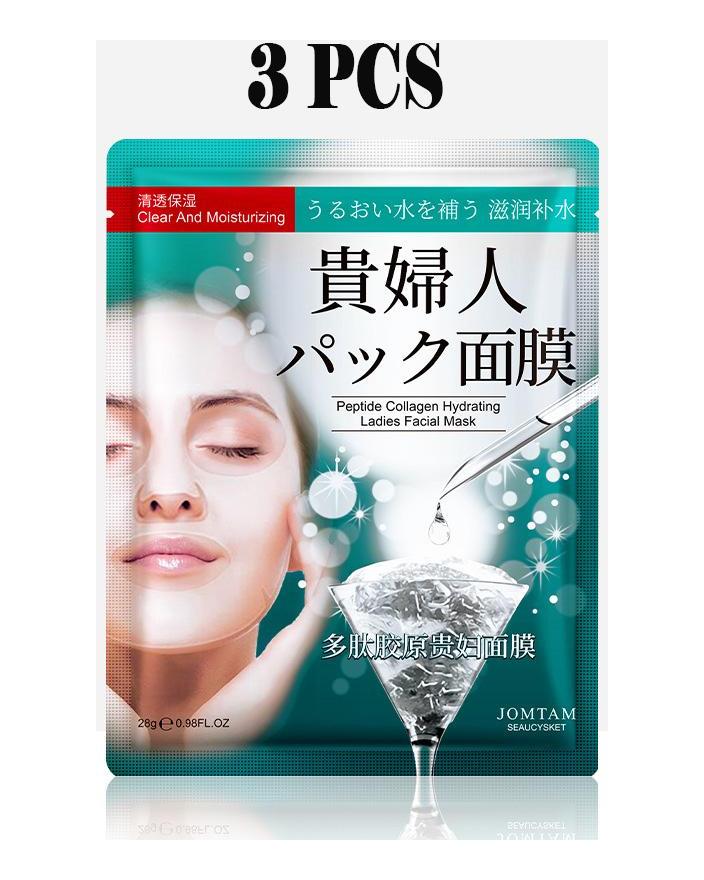 Masque facial au collagène polypeptidique, hydratant et rétrécissant les Pores, produits de soins Anti-rides et Anti-âge pour la peau