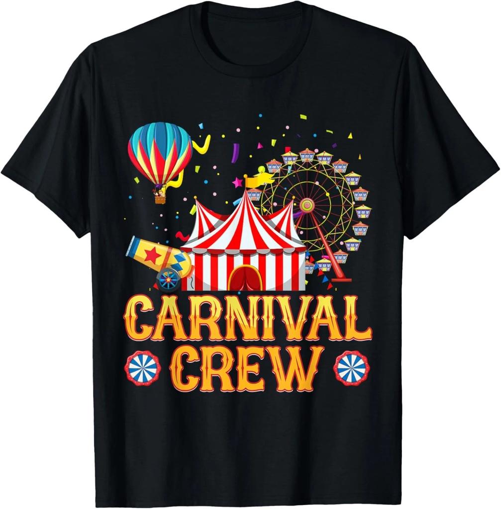 Carnival Crew Circus Staff Costume Circus Theme Party unisex T-Shirt