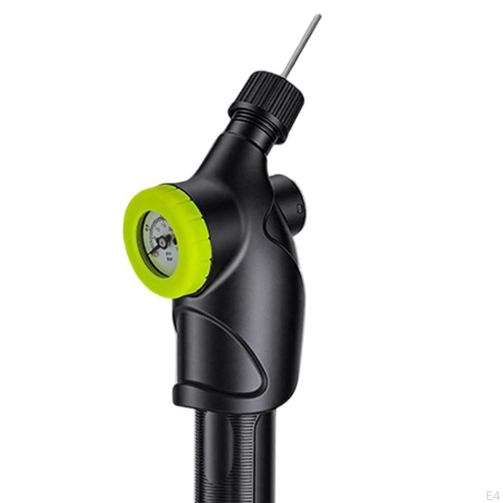 Balls Pump Air Multiporpose Inflator with Pressure Gauge Inflating System for Volleyball