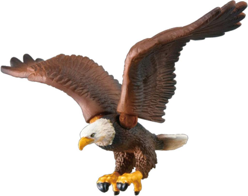 Takara Tomy Ania Eagle Animal Dinosaur Toy Ages AS-05 (Bald Eagle) 3+