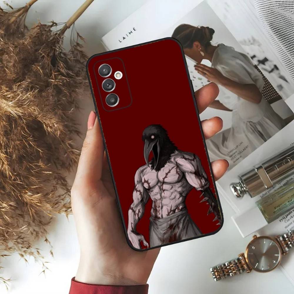 

F-Fear and H-Hunger Phone Case For Samsung S24,23,22,30,21,10,9,Ultra,Plus,Lite,FE,5G Black Soft Case Samsung S235G