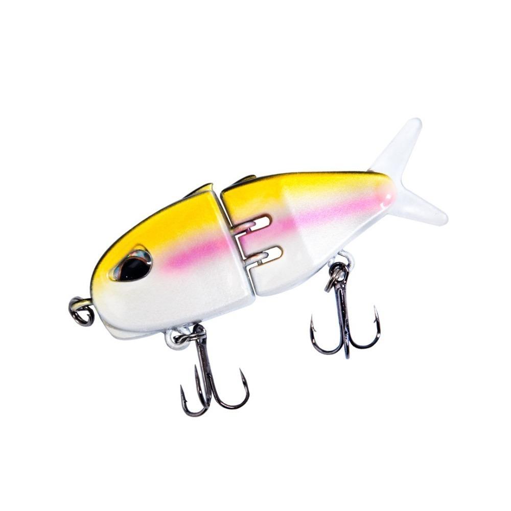 Deep Diving Bionic Bait Bass Crankbaits Plastic Hard Crank Lure 2024 2Segment Fishing Lures