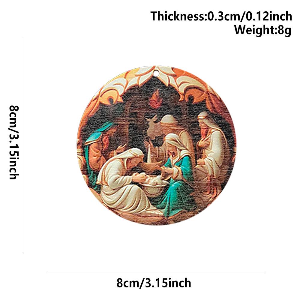 In-Stock Baptism & Easter Wall Decor Pendant for Baby Birth or Church Celebrations