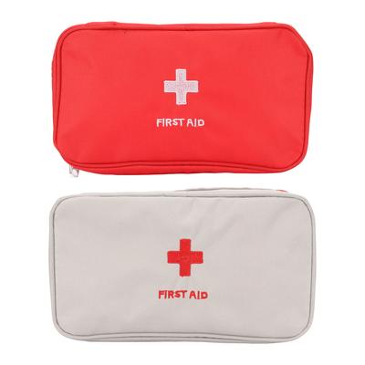 Empty First Aid Bag Waterproof Large Capacity Emergency Medicine Pouch for Outdoor