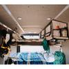 Bobil Myk Sideside Takmontert Oppbevaringsskap Installert Bobil Organisator Oppbevaring Bobil Camper R V Hevet Myk Overflate Skap Avtakbar