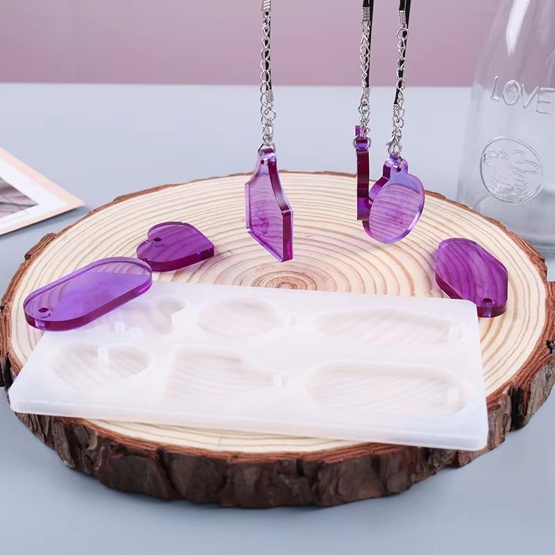 1 buc. Artizanat din Rășină Articole pentru Animale de Companie Instrument pentru Confecționarea Bijuteriilor Matriță de Silicon pentru Pandantiv DIY Matriță pentru Breloc Matriță din Rășină Etichete Agățate Os de Câine