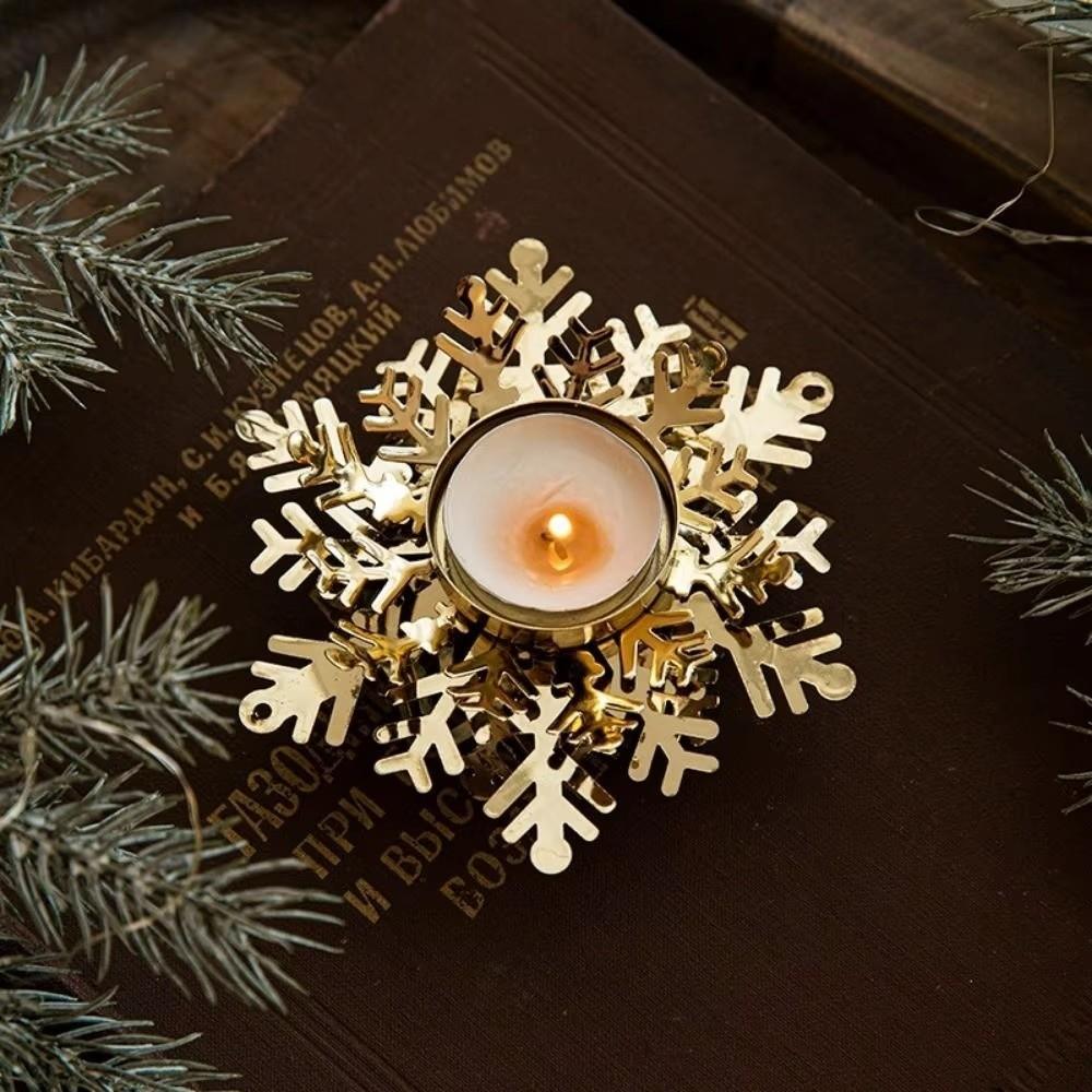 Flower Shape Candle Tray Iron Candleholder New Candle Holders