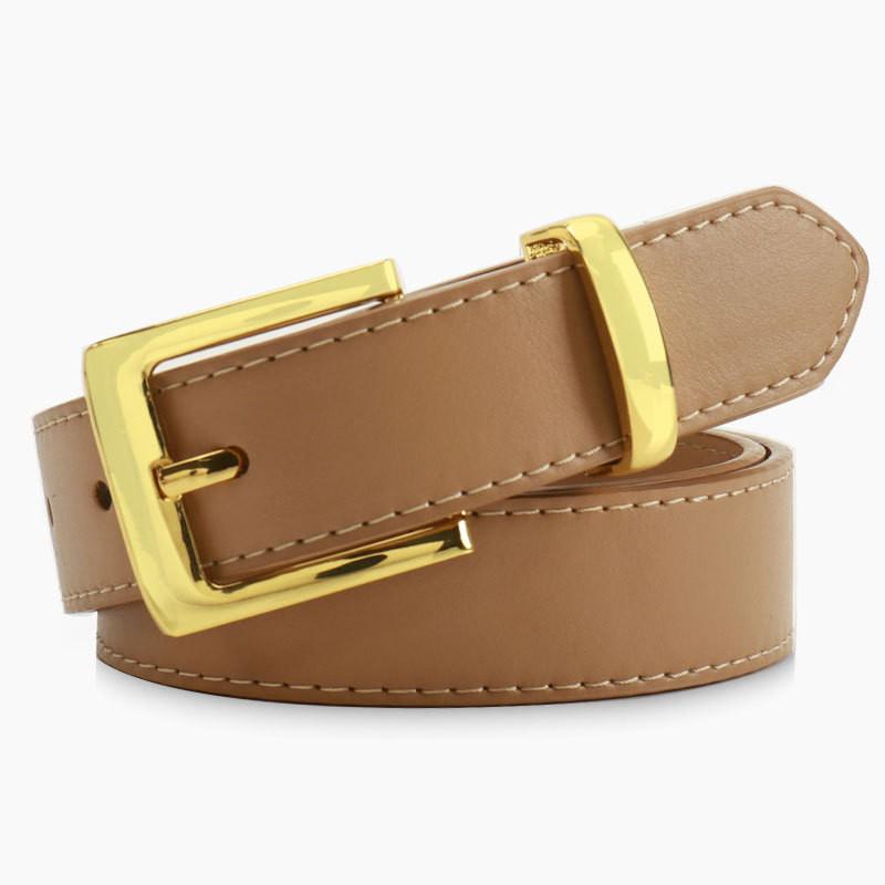 Elegant Alloy Buckle Belt For Womens Denim And Dressy Summer Style