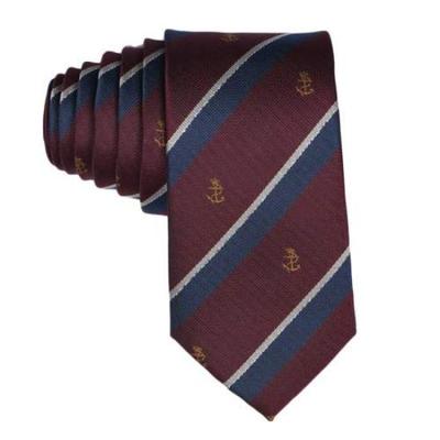 [FASELE] Necktie, Unisex, Men's, Women's, Girls', Boys', Stripe, Anchor Pattern, Student, High School Student, Campus Fashion, Stylish, Gift,