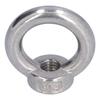 10Pcs Lifting Eye Nut Stainless Steel Ring Shape Fastener Tools for Forestry MachineryM3
