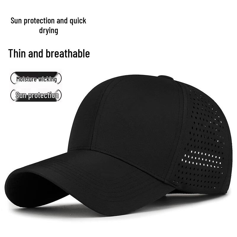 Quick-Dry Sun Protection Adjustable Baseball Cap One Size Adjustable (55-60cm)