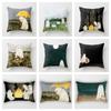 Little Ghost Plush Pillowcase Long Cushion Cover Cushion Covers 40X40,50X50,60X60 Living Room Sofa Throw Pillow Cushion Cover