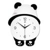 Creative Panda Pendulum Wall Clock