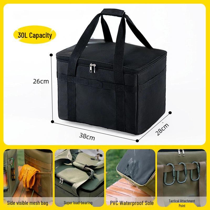 Large Outdoor Folding Storage Box for Picnic and Camping Gear