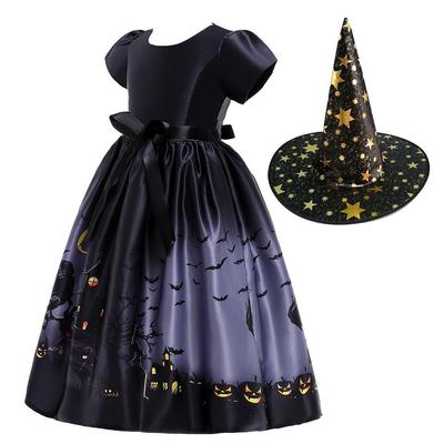 Neues Baby Mädchen Halloween Kleid Taufkleid Schwarze Spitze Säugling Taufe Geburtstag Party Hochzeit Prinzessin Kleid Babykleidung 3-12 Jahre