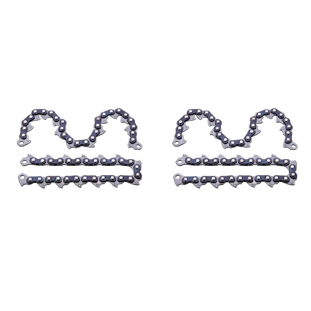2-10PCS Chain Type Chain Blade Wood Cutting Chainsaw Woodworking Accessories Mower Grass Trimmer Head Chain