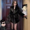 KAISER Women's Elegant Faux Fur Coat