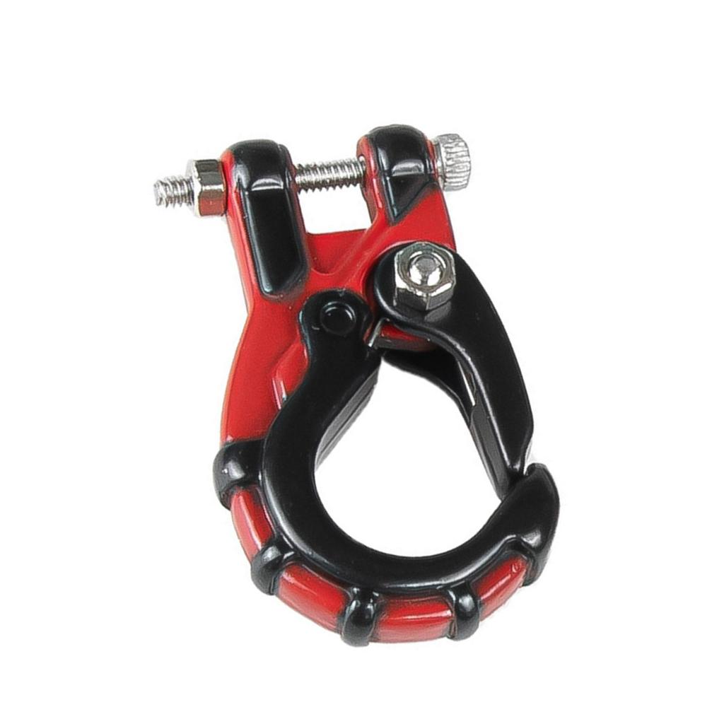 Winch Hook D Ring Shackle Trailer Hook Towing Heavy Duty for Tow Strap Winch Off Road Truck ATV UTV Recovery Blue