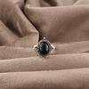 Schwarzer Turmalin Ring Edelsteinschmuck, 925 massiver Sterlingsilberring, Handgefertigter erstaunlicher Ringschmuck Geschenk für sie