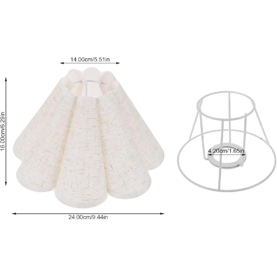 1ks Lístek Stínidlo Stolní Lampy Příslušenství Klip Stolní Lampa Žárovka E27 Kryt Lustru Látkové Stínidlo Stínidlo Podlahové Lampy Látkové Stínidlo Módní