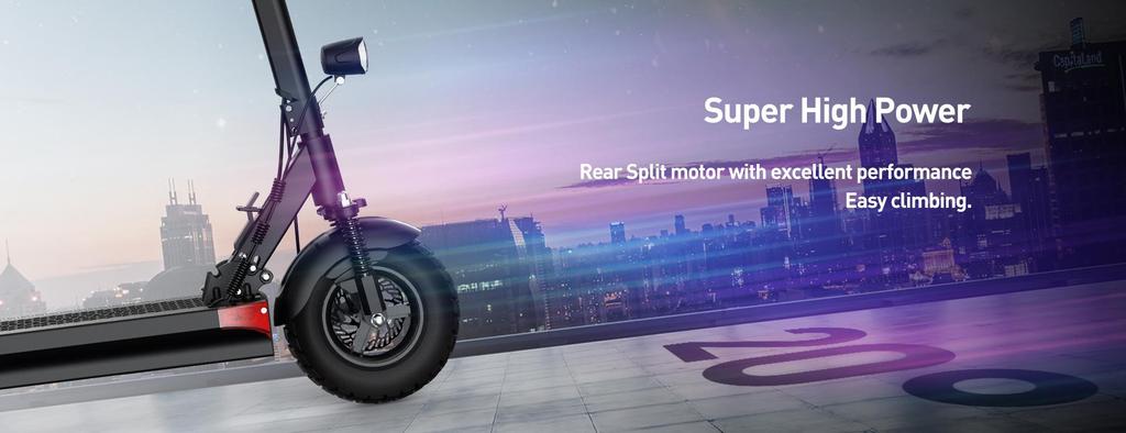 JOYOR Y6-S 500W Electric Scooter, 48V 18Ah 60km Range, 25km/h, Lightweight 19.5kg, Foldable E-Scooter