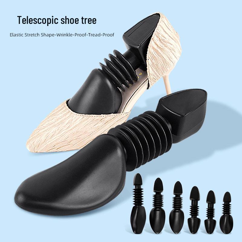 Men's & Women's Plastic Shoe Trees - Adjustable Spring Shoe Stretcher and Shaper