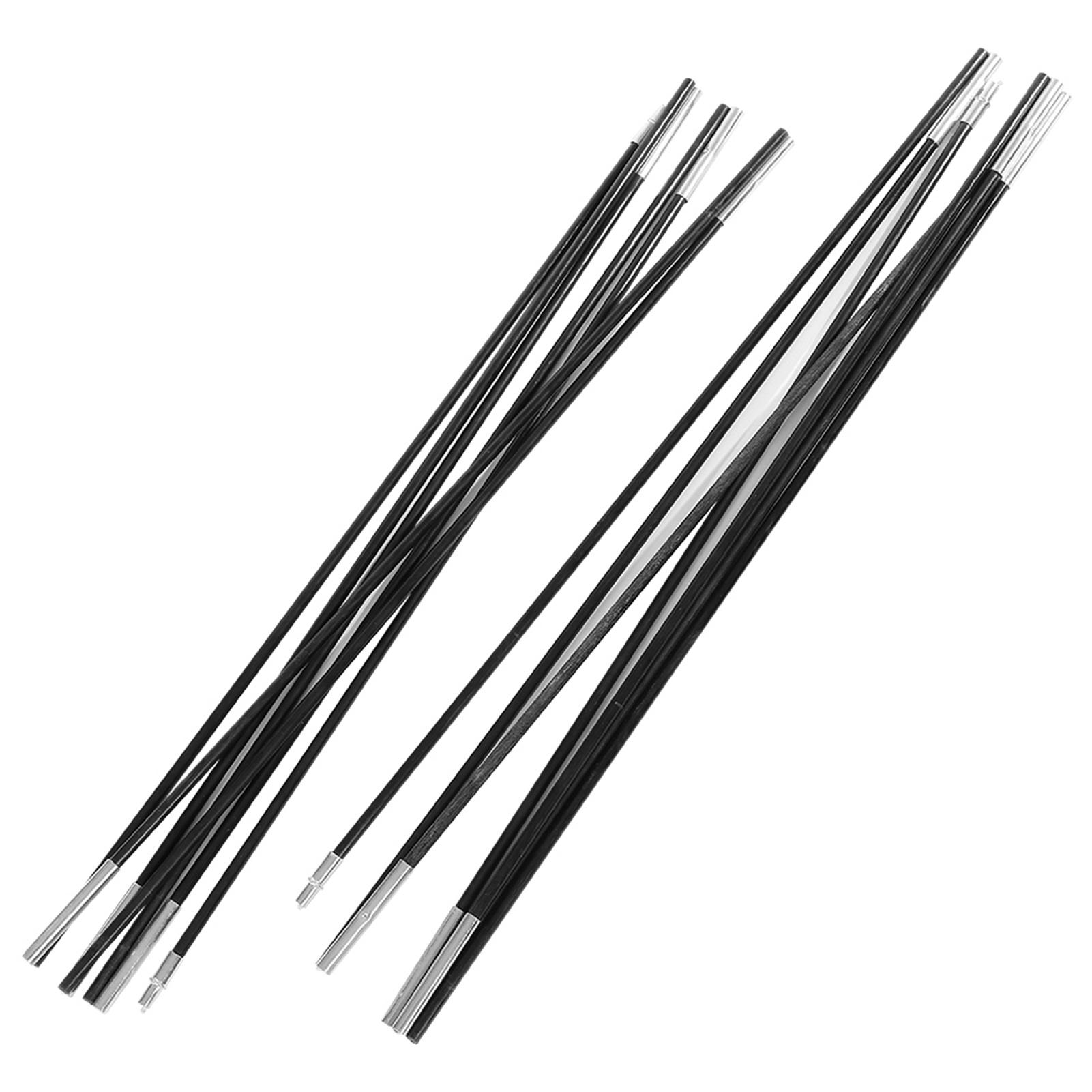 3.96M Fiberglass Camping, Pole   Outdoor Support Rods 3.9 meter pole Tent   up tent Awning Frames Kit