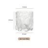 Black Ice Luxury Hammered Pattern Whiskey Glass - High Appearance Creative KTV Wine Glass