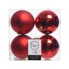 Kaemingk Shatterproof Plain Christmas Baubles (Pack Of 4)