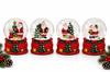Santa Claus Christmas Tree Snow Globe 9 Christmas Ornament