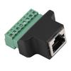DVR Ethernet Connector RJ45 Female Jack to 8 Pin Screw Terminal Connector