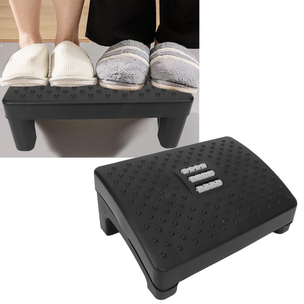 Under Desk Footrest   Roller Relieve Fatigue Reduce Swelling Pain Ergonomic Foot Rest