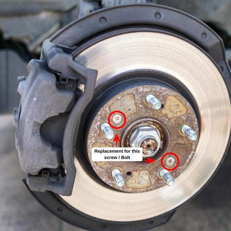 Brake Disc Rotor Plate Screw Mount Bolt for Off-road Motorcycle Dirt Bike Motocross Stainless Steel