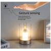 Rechargeable LED Candle Night Light Flameless Wick Candles Light Birthday Wedding Christmas Church Atmosphere Manual Sensor lamp