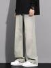 Men's American Retro High Street Loose Ripped Jeans: Trendy, Versatile Long Pants