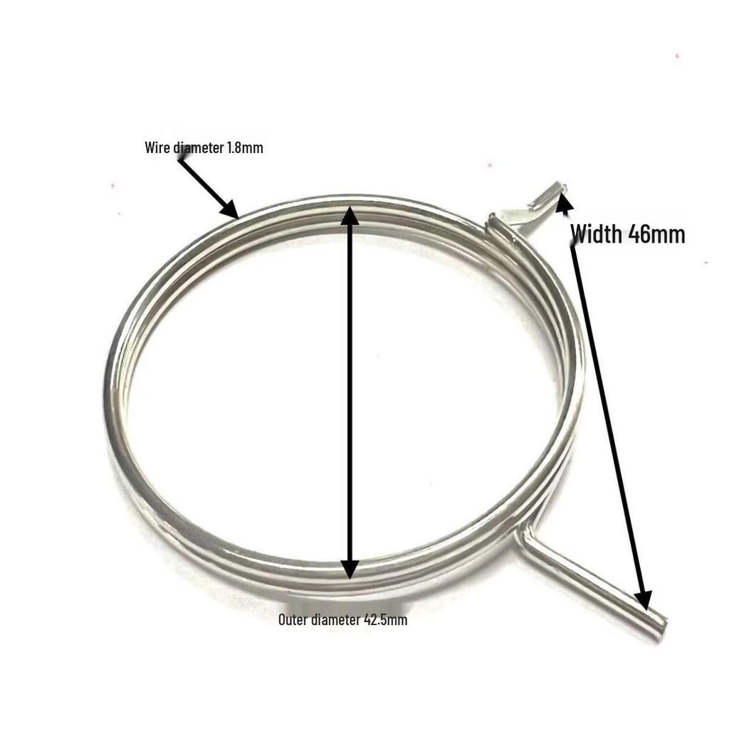 High Elasticity Door Lock Spring Torsion Buckle Cylinder Handle Accessory Circlip