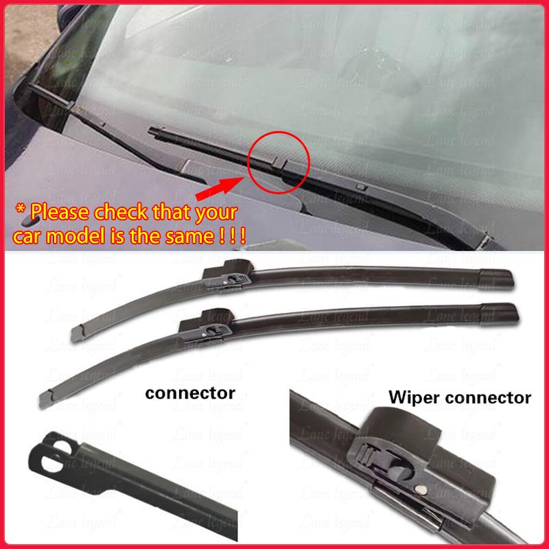 2Pcs Front Windshield Windscreen Window Wiper Blades For Land Rover Range Rover L322 Vogue HSE 2002-2012 2011 2010 2009 26"+26"