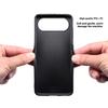 For iPhone Air Case Calf Texture Leather + PC + TPU Phone Cover