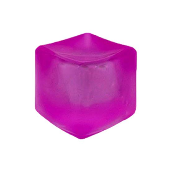 Stress Relief Geometric Solid Toy Frosted 3D Shape Squeeze Sensory Toy Kids Adults Decompression Geometric Block Fidget Toy