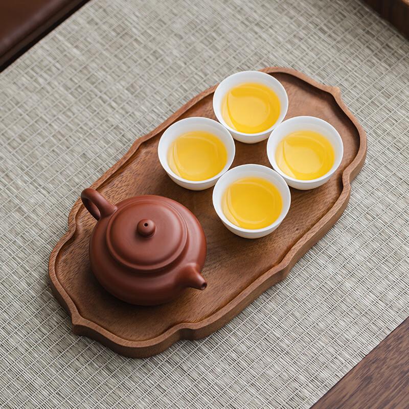 Walnut Wood Decorative Serving Tray